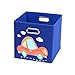 Modern Littles Folding Storage Bin (Nuby Dark Blue Car)