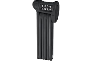 ABUS Bordo Combo Lite 6150/85 serratura pieghevole con borsa - Serratura a combinazione ultraleggera in acciaio speciale - Livello di sicurezza ABUS 6