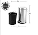 King International Stainless Steel Plain Pedal Dustbin,Plain Pedal Garbage Bin with Plastic Bucket 20 litre. (12"x20")(Lifetime Warranty*MADE IN INDIA) RS.2449.00