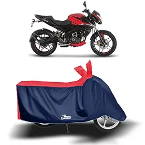 Blue Tree Waterproof Bike Body Cover For Pulsar NS-160 In Standard Size In Black Colour