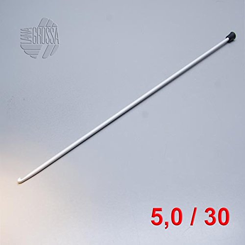 Lana Grossa Tunesische Häkelnadel Aluminium 5,0mm