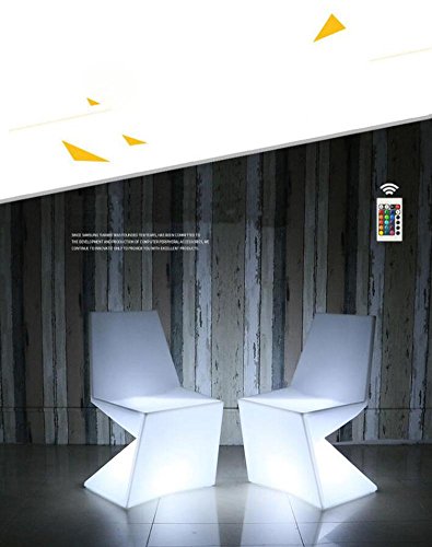 SHIQUNC Floor lamp Creative Charge waterproof Remote control 7 color Wear resistant wear Lighting decoration Applicable to a variety of places