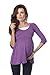 Marvellous Maternity Top Tunic 5200 Variety of Colours (UK 18, Violet)