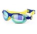 Produktbild QXXNB Schwimmbrille, Kinderschwimmbad Vibralbrille Frauen-Kind-Flat Brille Wasserdichte Anti-Nebel-Elektro-Gier-Schwimmbrille
