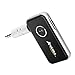 Price comparison product image AMANKA Bluetooth Receiver Portable Wireless Audio Music Adapter for Home & Car Audio (Latest Bluetooth 4.1, A2DP, Hands Free Calling)
