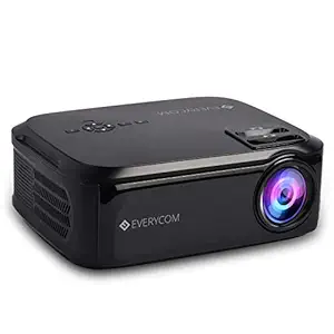 Everycom X10 Home & Business Native Full HD 1080p with 5500 Lumens LED Projector, Dual Blue, Standard