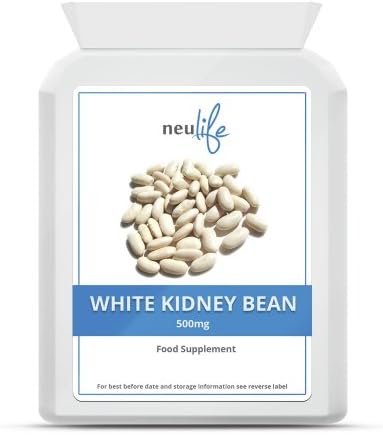 White Kidney Bean Extract 5000mg - 90 Capsules - by Neulife Health and Fitness