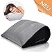 Produktbild liebesfreunde® Sex-Kissen Lendenkissen - Aufblasbares Liebeskissen ohne Loch für erotische Sexstellungen - Sexspielzeug für Paare (grau/schwarz)