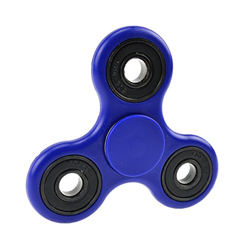 DIRT RESISTANT EDC Tri-Spinner Fidget Toy Ceramic Bearing EDC Focus Toy Smooth Surface Finish Ultra Durablefor Killing Time (Blue) DIRT RESISTANT EDC Tri-Spinner Fidget Toy Ceramic Bearing EDC Focus Toy Smooth Surface Finish Ultra Durablefor Killing Time (Blue)