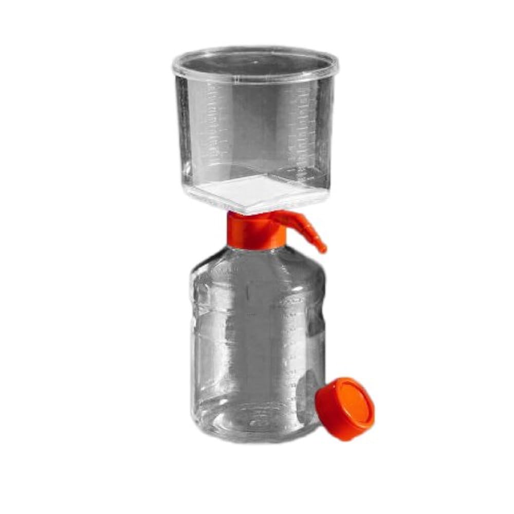 Filter storage. 1000 ml vacuum filter/storage bottle system, 0.2 μm pore 54.5cm² nylon membrane. corning bottle top filter. фильтры corning. фильтр corning c.
