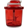 Tupperware Chef Extra Chef Supersonic 1.35 L Red Food Mill Grinder, Chopping, Whipping, Grating
