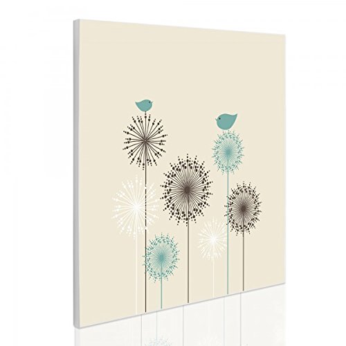 banjado - Design Magnetwand quadratisch Memoboard 50x50cm Pinnwand magnetisch mit Motiv Kugelfontänen