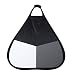 Andoer 80cm/31.5 Photography Portable Collapsible 2-in-1 Color Balance Panel Grey Card Silver Triangular Reflector with Grip RS.4768.00