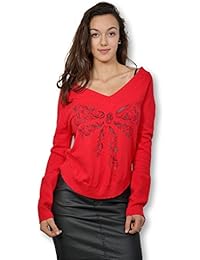 Pull Mujer Lavand mango larga Fin de Collection
