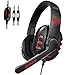 Produktbild Somic G923 Gaming Headset für Xbox One PS4, 3,5-mm-Stecker über Kopf Kopfhörer mit Mikrofon, Lautstärkeregler für Schalter, PC, Laptop, Smartphone