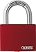 ABUS Aluminium-Vorhangschloss 'myLock' T65AL/40, rot, 50870
