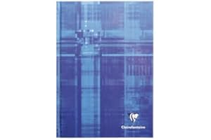 Kladde mit festem Deckel Clairefontaine DIN A5 14,8x21cm, 96 Blatt, 90g, kariert Sortiert
