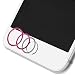 Produktbild iprotect Home Button Protector Schutzring in Pink für iPhone 5s / 6 / 6Plus