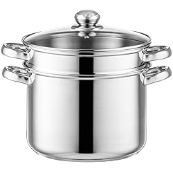Style'n Cook Gusto Pot à pâtes en Acier Inoxydable Ø 24 cm