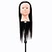 Eyelash Lip Makeup Practice Mannequin 24" Long 30% Real Hair Training Head