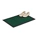 Produktbild Relaxdays Gummi, Türmatte mit Antik-Muster, rutschfeste Gummimatte für innen & außen, Haustür, 40x60cm Fussmatte Rubber rechteckig Grün, Polyester-Filz, 40 x 60 x 0.3 cm