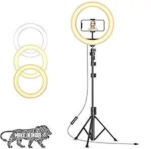 KV Electronics 7 Feet Long Tripod Stand (84 Inch) with 10
