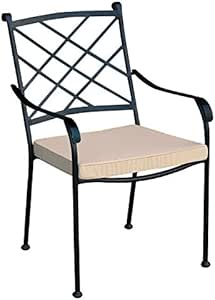 Pillow Perfect Butterfly Outdoor/Indoor 18 in. W x 3 in. H Deep Seat, 1