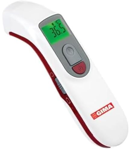 Termometro IR Digitale Senza Contatto – Tecnologia A Nanometri, Per Temperatura Corporea E Superficiale, Con Display