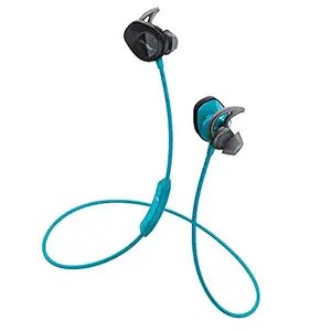 Bose SoundSport Wireless Bluetooth In Ear Headphone with Mic (Aqua)