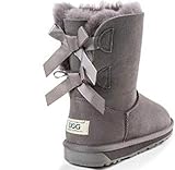 Botas de nieve genuinas de piel de oveja y lana Ozwear UGG