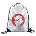 Produktbild gthytjhv Faust Cool Gym Kordelzugbeutel Travel Backpack Tote School Rucksack Lightweight Unique 16.9x14.2