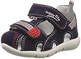Innenfutter:Leder Superfit Baby Jungen Freddy Sandalen, Blau (Ocean Kombi 81), 24 EU