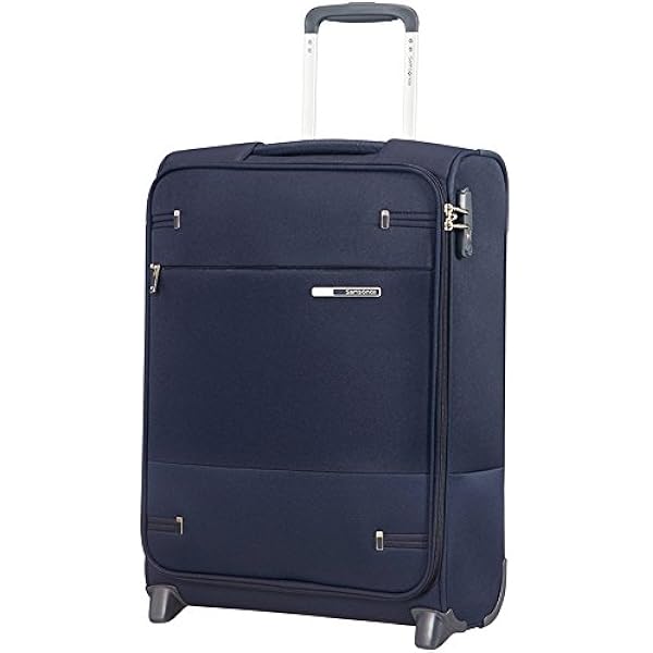Mandarina Duck Zephyr EXP Valise à roulettes Large, Noir, 47 cm (L) x 27.5 cm (W) x 78 cm (H), Grande valise à roulettes extensible en 3D