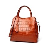 ✔ Para la mujer moderna, este bolso se adaptará a la vida cotidiana a la vez que mantendrá un aspecto clásico. El diseño elegante y de alta calidad va bien con cualquier atuendo en cualquier ocasión, como trabajo, negocios, citas, diario, viajes, escuela ...