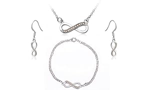 Timothy Stone - Elementi Swarovski - Infinity - Argento