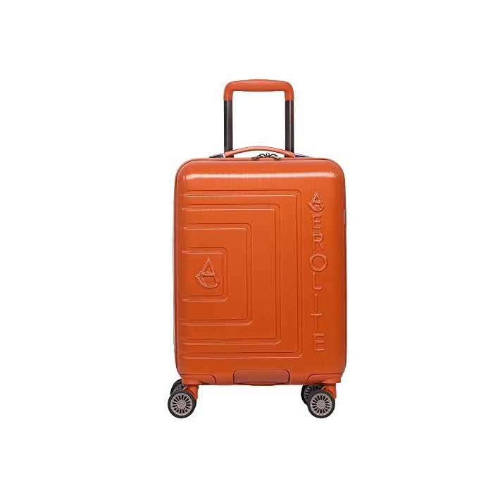 Buy Aerolite Lightweight ABS Hard Shell 8 Wheel Carry On Travel Trolley