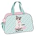 Produktbild Ragusa-Trade Studio Pets - Hunde Welpen Sporttasche Reisetasche mit süßen Kätzchen als Motiv (PET) für Jungen und Mädchen, hellblau, 40 x 25 x 13 cm