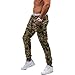 Produktbild BA Zha Hei Männer Casual Jogger Dance Sportwear Baggy Harem Hosen Slacks Hosen Jogginghose Jogger Chino Hose Sweatpants Sporthose Jogging Baggy Jogginghose Slim Trainingshose Outdoorhose (Grün, XXL)