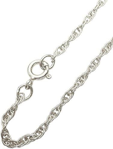 ANTOMUS® SILVER 2.25MM WIDE PRINCE OF WALES Designed for the Heavier Weight Pendants 16 INCH - 40 INCH