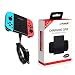 Produktbild Tragbarer Ladegriff Controller Ladestation für Nintend Switch Joy-Con Ladbarer Joystick Power Bank - Schwarz