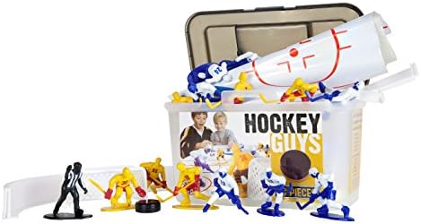Kaskey Kids Hockey Guys - Inspires Imagination with Open-Ended Play - Includes 2 Full Teams and More - For Ages 3 and Up by Kaskey Kids