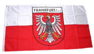 Flagge Fahne Frankfurt am Main 90 x 150 cm FLAGGENMAE®