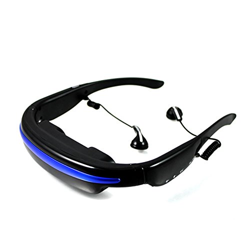 Andoer® 4GB 52" 4:3 Virtuelle Breiter Bildschirm Video Brillen Mobil Privates Theater Digitale mit Kartensteckplatz