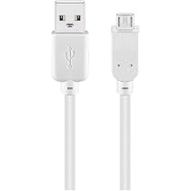 InLine Micro-USB-Kabel 2.0 (1 M, Weiß) – USB-A Auf Micro-B, Perfekt Zum Laden & Datentransfer