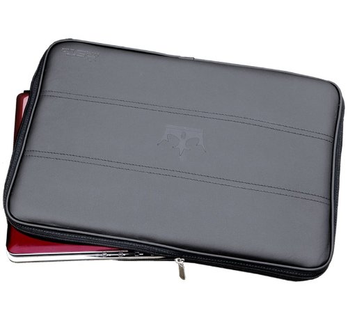 mySTid Laptophülle Amadeus für Laptops bis 11.6″ (30 cm) – Braun Ekoleder - 2