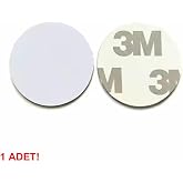 Alkatronik 13.56Mhz 25mm Para Tip Nfc Rfid Etiket Ntag215 Manyetik Sticker Proximity G&ouml;sterge&ccedil; Kart Kapı Ge&ccedil;iş
