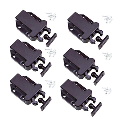 6 chiusure per armadio con sblocco al tocco, serrature magnetiche Goodchanceuk per cassetto, premere per aprire, sblocco al tocco