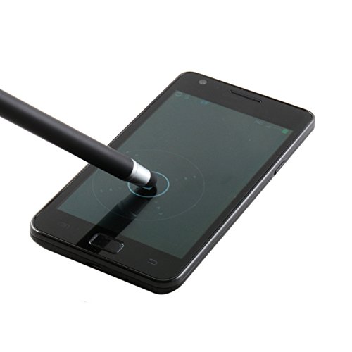 Slabo Stylus Pen für Smartphone / Phablet / Tablet Eingabestift und Kugelschreiber Touch Stift – schwarz / silber - 5