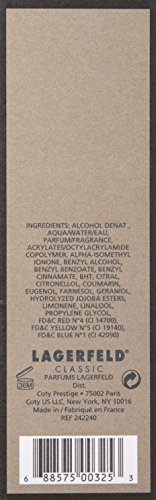 Lagerfeld Classic Men, Eau de Toilette, 1er Pack (1 x 60 ml) - 2