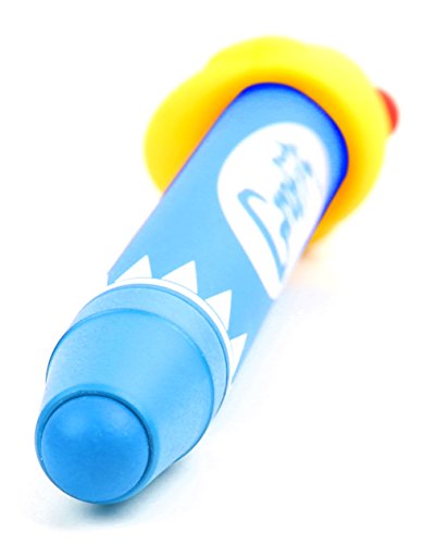 Zwei blaue Eingabestifte Touchstift Stylus Crayon mit Gummi Ente und Halsband, geeignet für Vtech, Alldaymall, Dragon Touch, Padgene, Clementoni, Odys, Presto, Kivors, Kurio perfekt für Kinder Jungen und Mädchen - 4